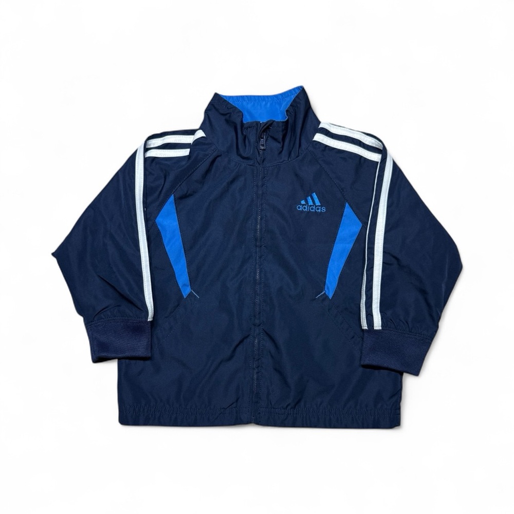 Adidas | Toddler Dark Blue Raincoat Jacket | 18M